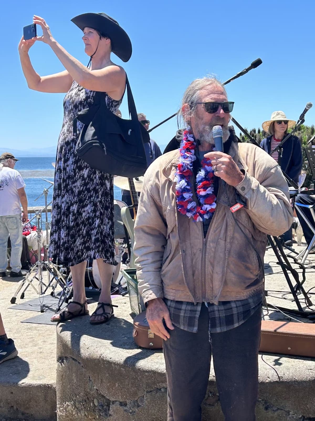 Paulden, the driving force behind the annual 4th of July Pleasure Point Parade